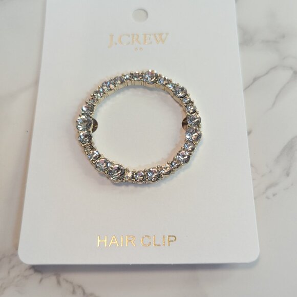 J.Crew Factory Rhinestone Hair Barrette - Picture 7 of 7